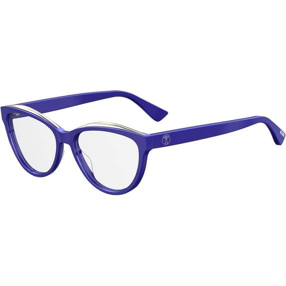 Moschino MOSCHINO MOS529 0PJP Women's Blue Cat Eye Eyeglasses