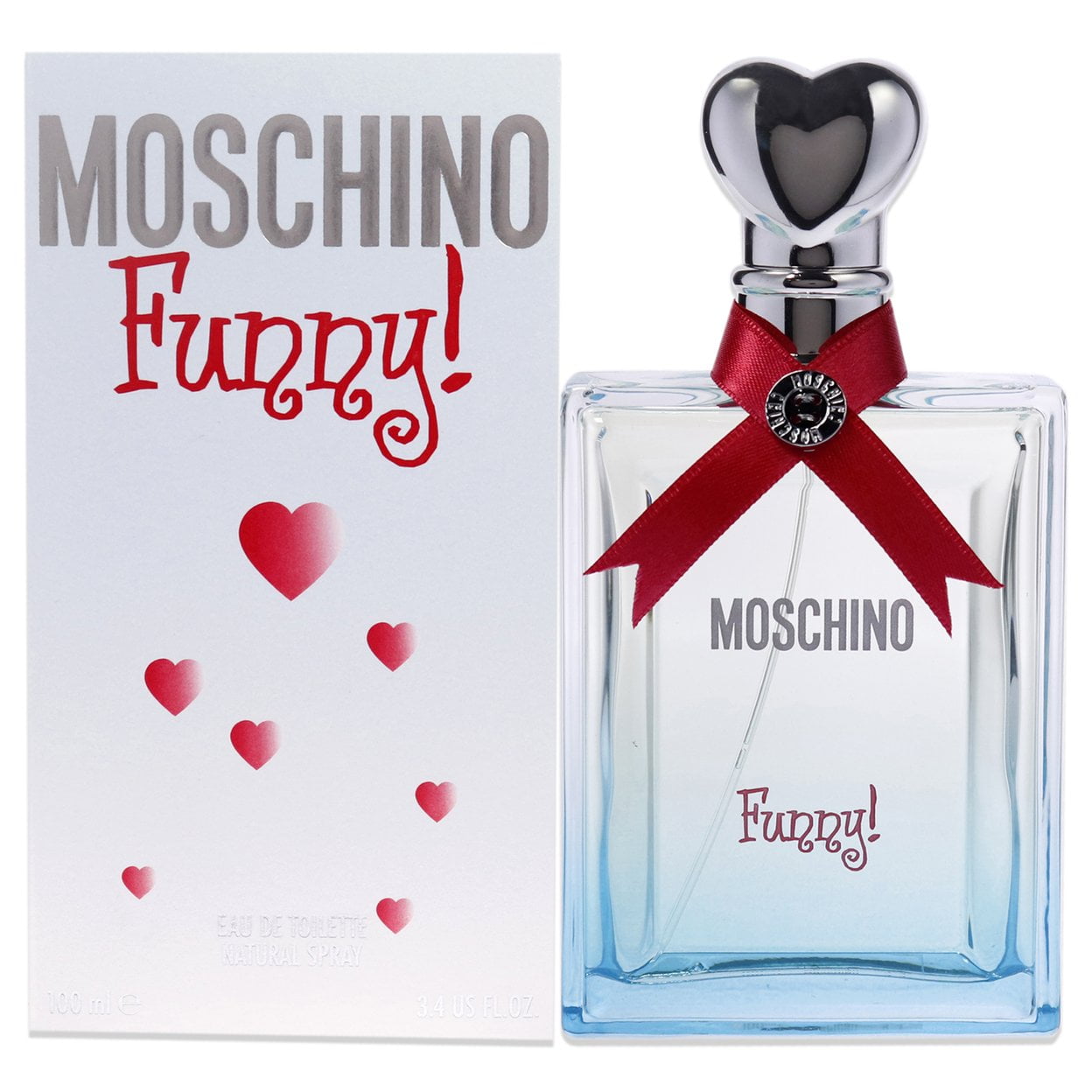 Moschino for Eau Moschino Toilette Spray 3.4 De Funny oz Women