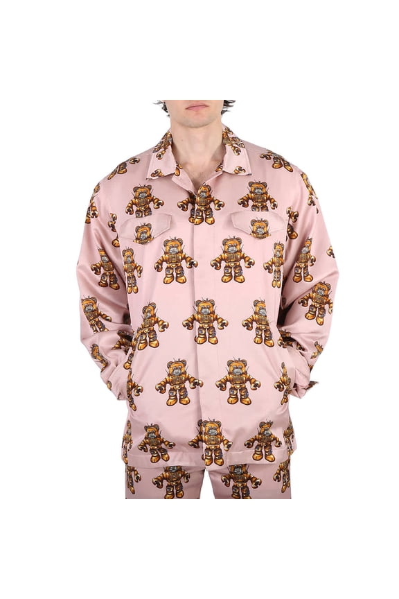 Pink Robot Bear Jacket, Brand Size 44 (US Size 34)