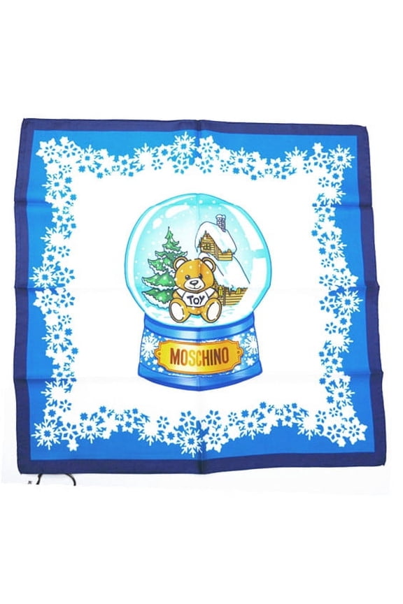 Snow Globe Scarf - Blue