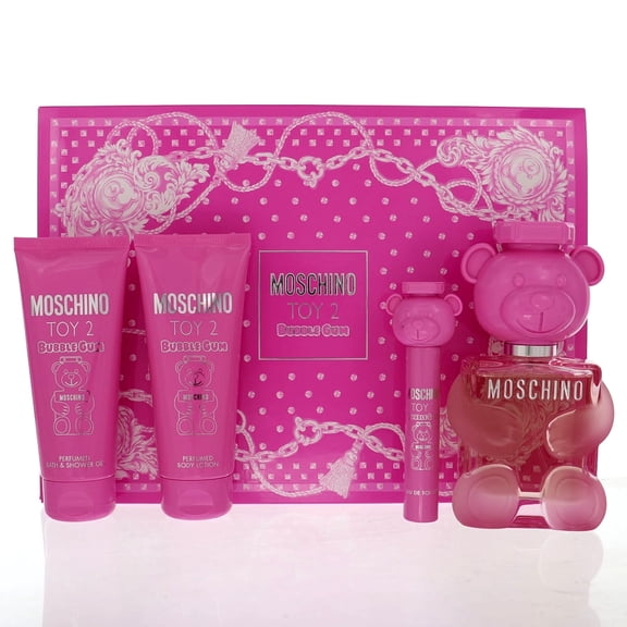 Toy 2 Bubble Gum 3.4 Eau De Toilette Spray by Moschino Gift Set for Women