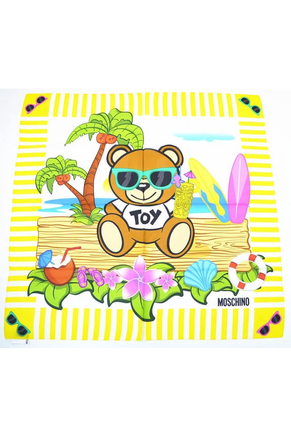 Toy Bear Island Scarf - Yellow