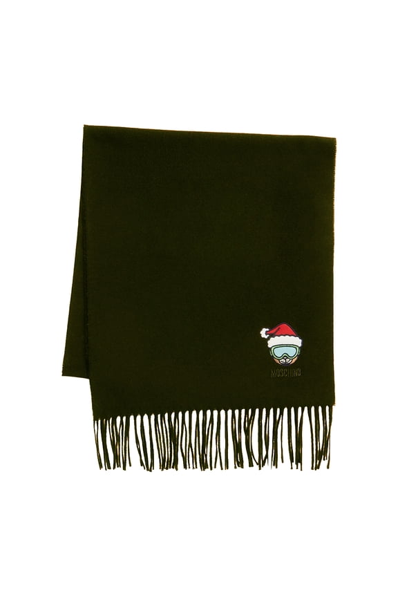 Toy Bear Ski Mask Scarf - Green