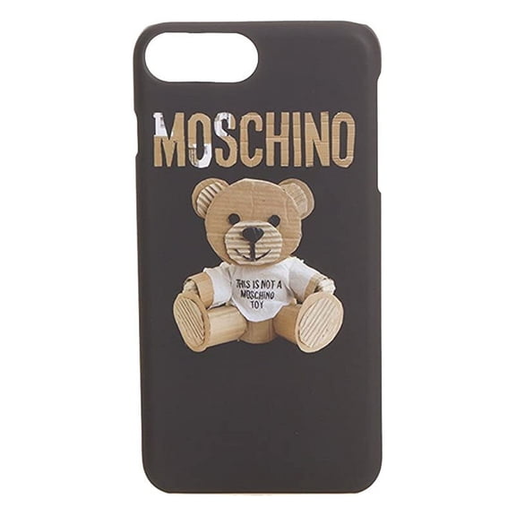 Moschino Women's Black Acrylic Phone Cover A792483051081