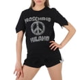 thumbnail image 1 of Moschino X The Flintstone Black Organic Cotton Logo Print T-Shirt, Brand Size 42 (US Size 8), 1 of 1