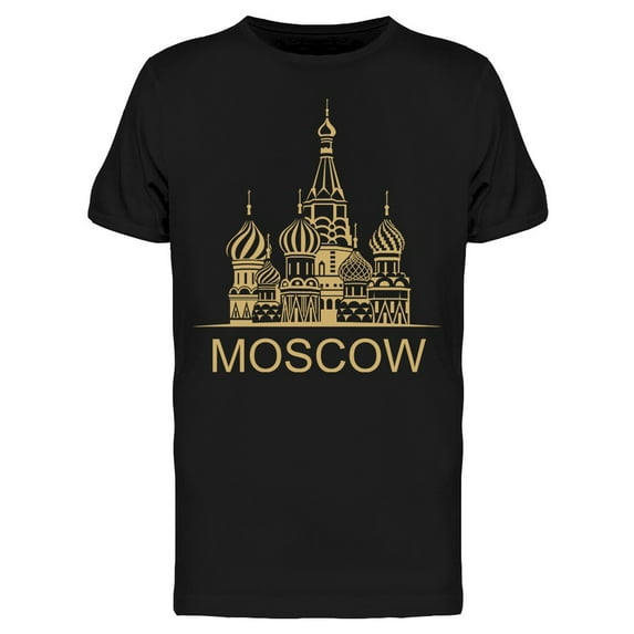 Moscow Cathedral T-Shirt Men -Image by Shutterstock, Male 3X-Large