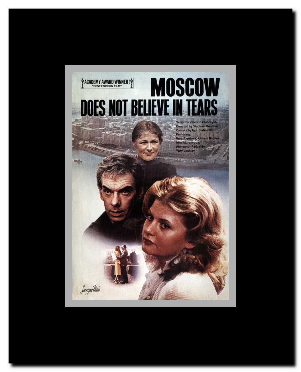Moscow Does Not Believe in Tears Framed Movie Poster