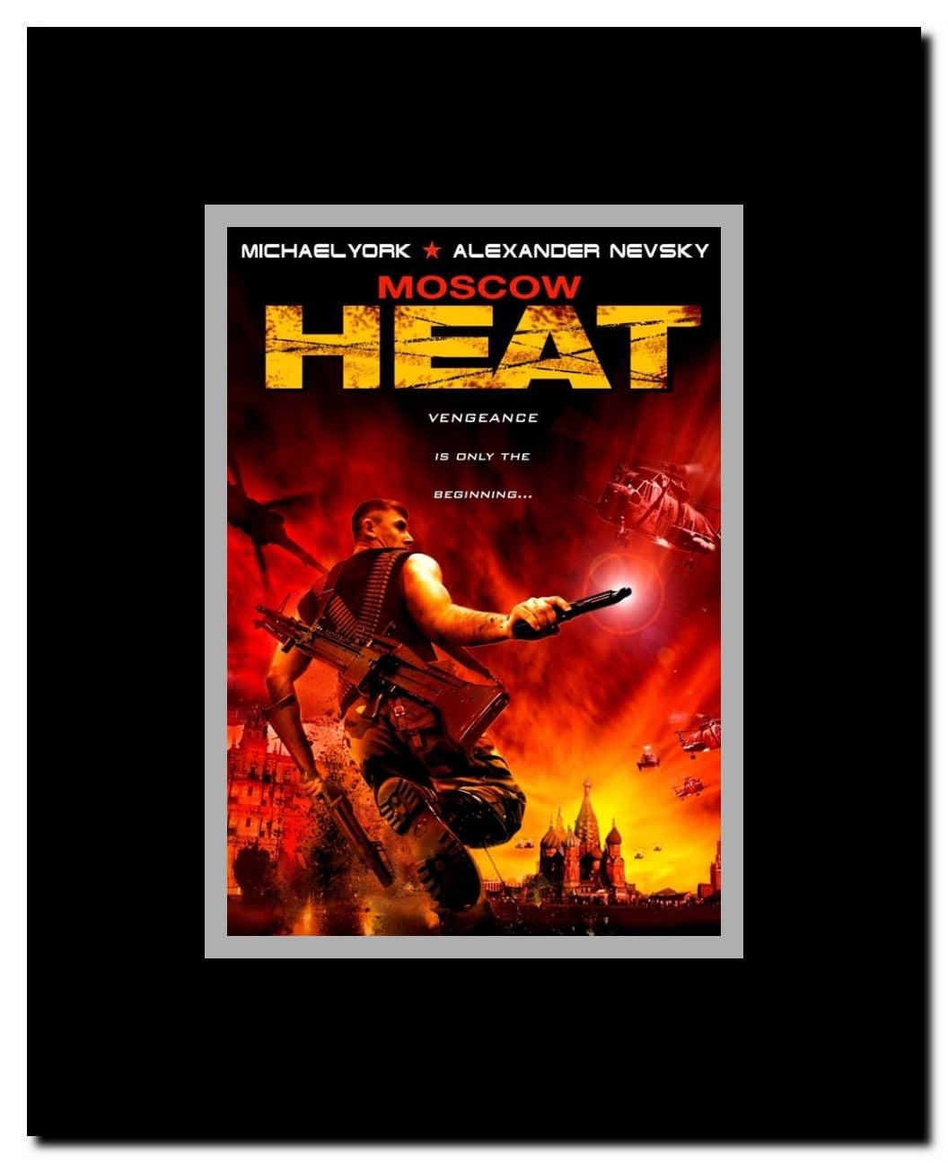 Moscow Heat Framed Movie Poster