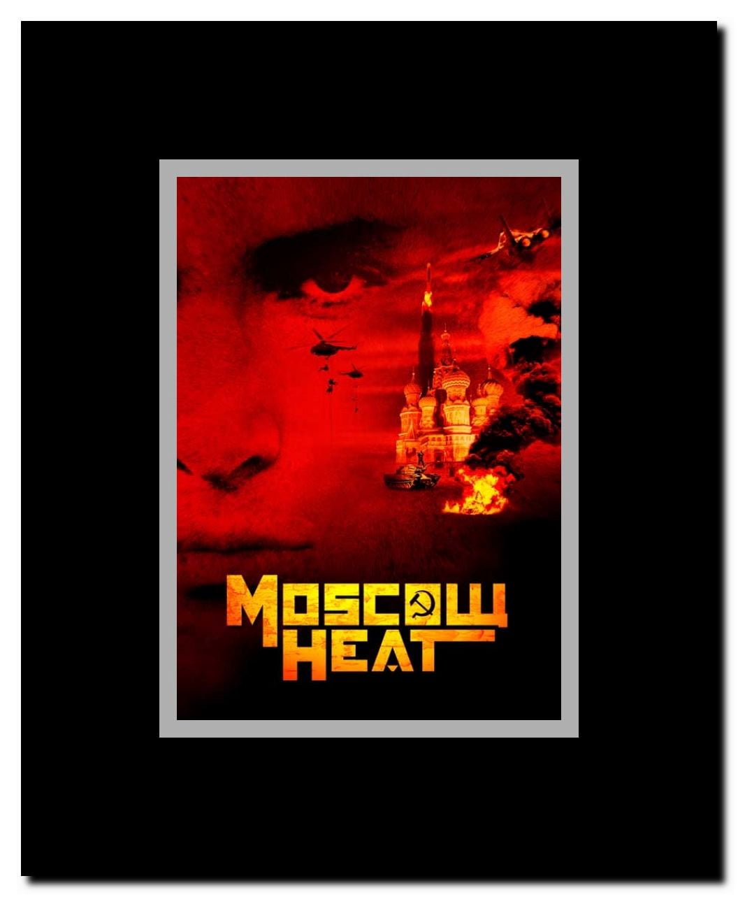 Moscow Heat Framed Movie Poster