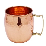 Moscow Mule Mug Tableware Copper Hammered Utensil Drinkware Bar Accessories