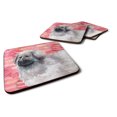 thumbnail image 1 of Moscow Watchdog Love Foam Coaster Set of 4 Red, 1 of 3