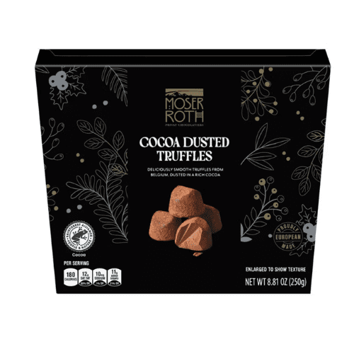 Moser Roth Cocoa Dusted Truffles from Belgium 8.81 Oz, 2 Pack - Walmart.com