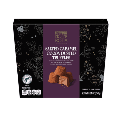Moser Roth Salted Caramel Cocoa Dusted Truffles, 8.81 oz, 2 Pack ...