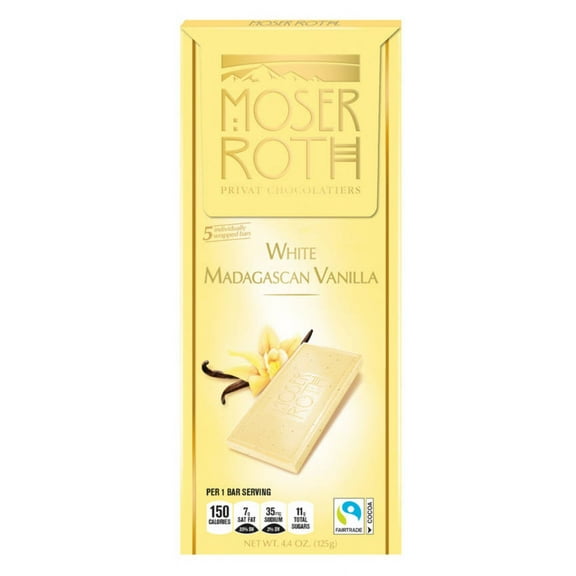 Moser Roth White Vanilla, 4.4 oz