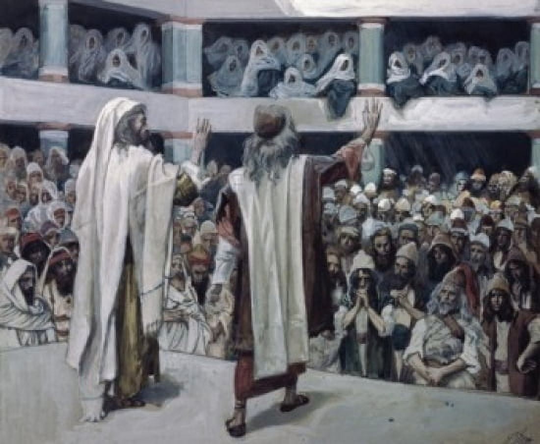 Moses and Aaron Speak to the People  Watercolor on paper  James J Tissot (1836-1902French)  Jewish Museum New York Canvas Art - James Tissot (18 x 24)