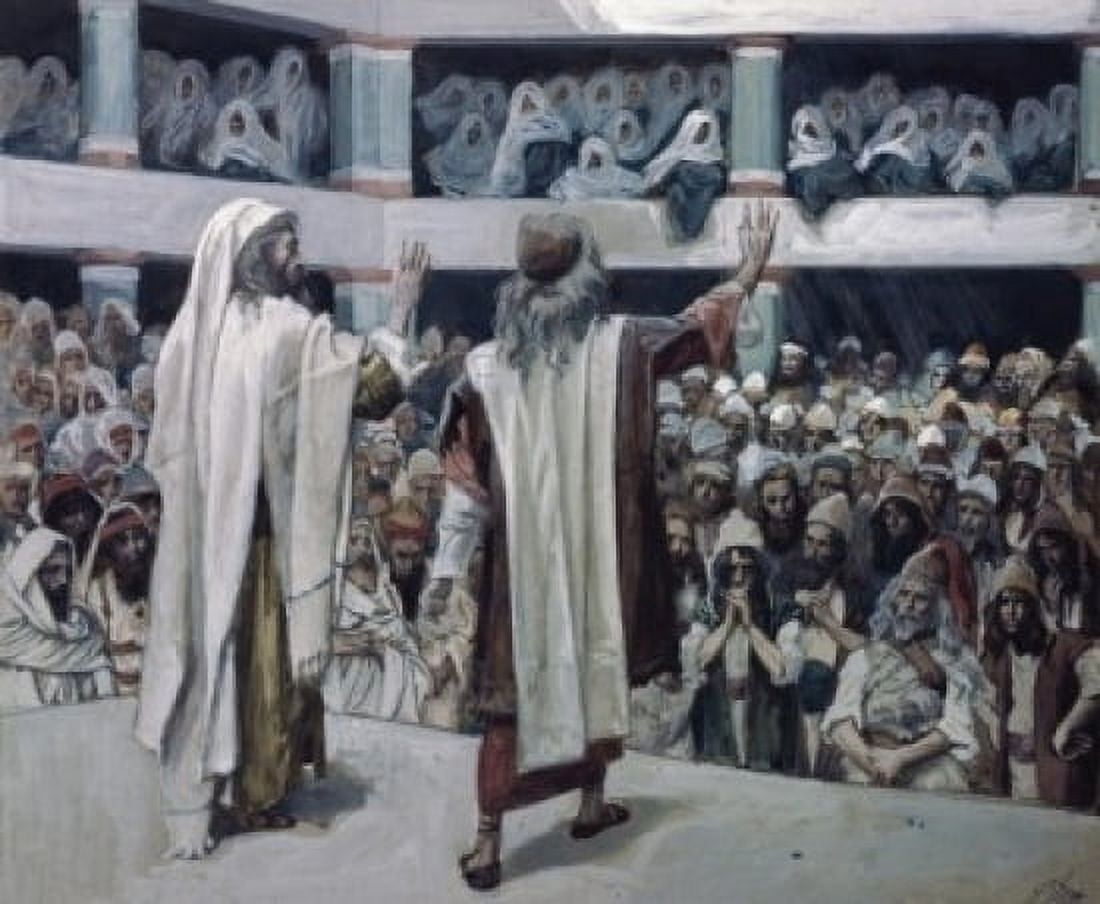Moses and Aaron Speak to the People Watercolor on paper James J Tissot (1836-1902French) Jewish Museum New York Canvas Art - James Tissot (24 x 36)
