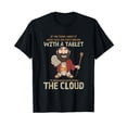 thumbnail image 1 of Moses Downloaded From The Cloud Funny Religious Christian T-Shirt, 1 of 5