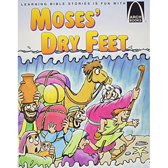 Pre-Owned Moses' Dry Feet - Arch Books (Paperback) 0570075459 9780570075455