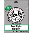 thumbnail image 1 of Moses Family Jerky, Sweet and Spicy Beef Jerky, 2.5 Ounce, Tender Sliced Meat, 1 of 3