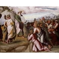 thumbnail image 1 of Moses Presenting the Ten Commandments Raphael 1483-1520 Italian Fresco St Peters Basilica Vatican City - 18 x 24 in., 1 of 1