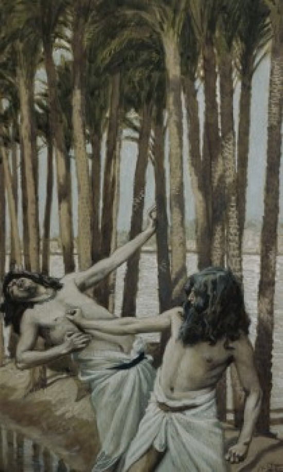 Moses Slays an Egyptian James J Tissot (1836-1902French) Jewish Museum New York Canvas Art - James Tissot (18 x 24)