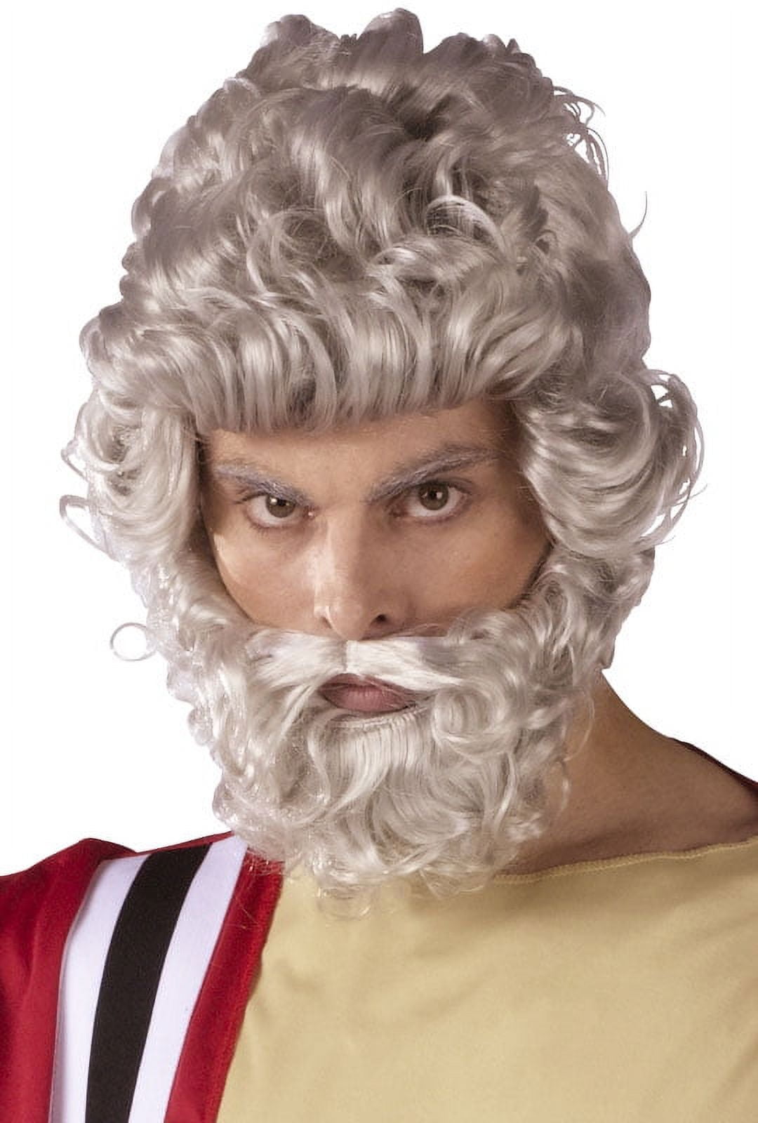 Moses Wig And Beard Set Bible Biblical Ten Commandments 10 Religious