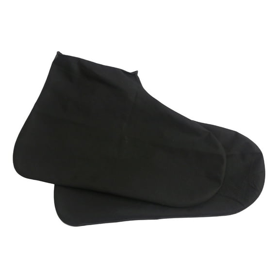 Mosey 1 Pair Rain Kids Boots Covers Waterproof Thickened Leakproof Anti-skid Translucent Wear-resistant Seamless Reusable Quick-drying Children Shoe Protectors Covers