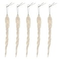 thumbnail image 1 of Mosey 12Pcs/5Pcs Christmas Tree Simulation Ice Icicles DIY Decorations Hanging Pendant, 1 of 7