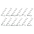 thumbnail image 1 of Mosey 12Pcs Pool Joint Pins with Pool Seals Rust Prevention Easy Installation Reliable Swimming Pool Pins Replacement Parts, 1 of 8