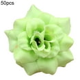 thumbnail image 1 of Mosey 50Pcs Artificial Flowers Vivid DIY Weather-resistant Elegant Fake Rose Wedding Flowers Holiday Supplies, 1 of 8