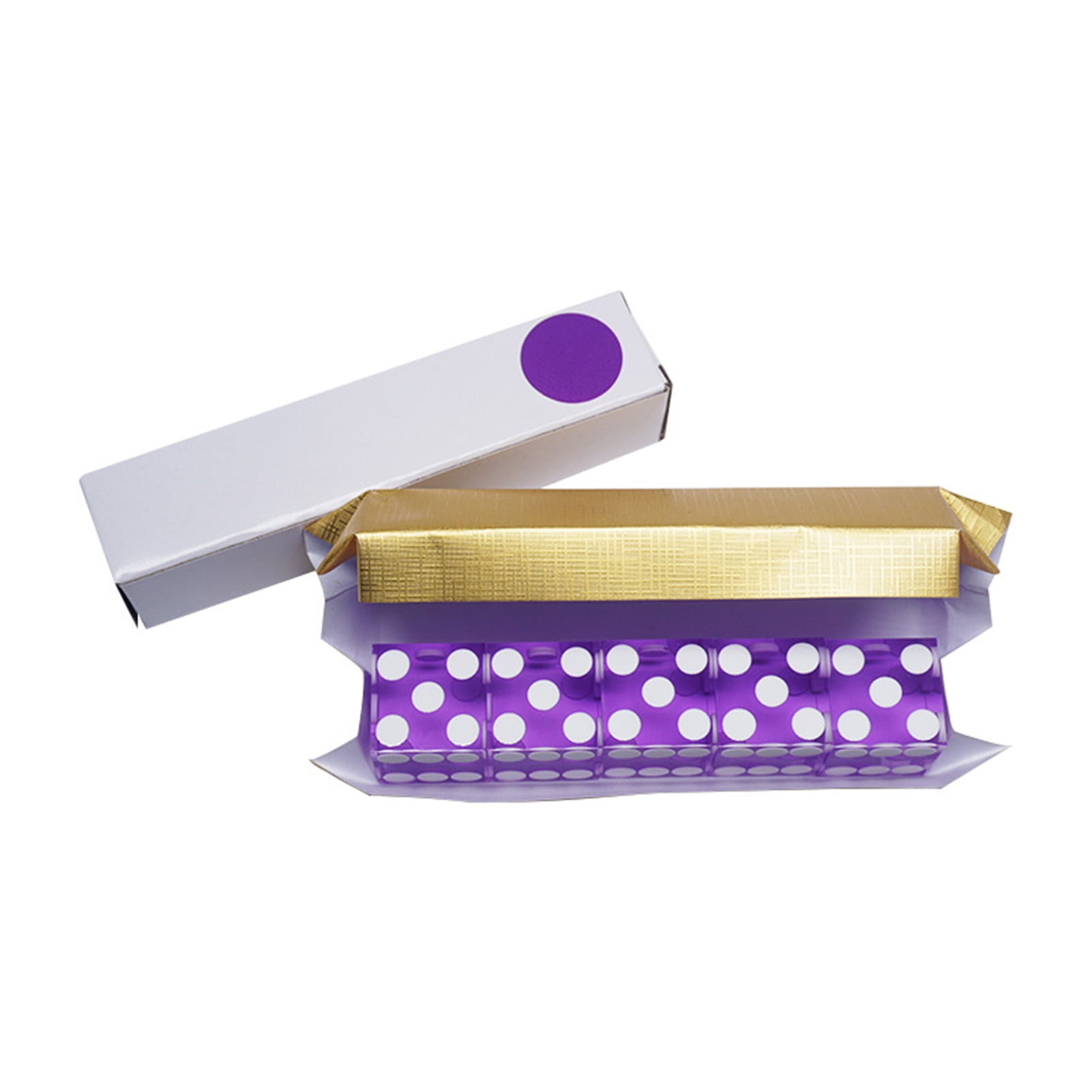 5 Dadi Da Casinò Perfetti 19mm Sigillati - Rosa Per Craps E Giochi - Foto 4