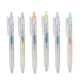 thumbnail image 1 of Mosey 6Pcs/Set Glitter Gel Pens Smooth Writing Vibrant Colors Rainbow Gradient Gel Pens for Coloring Scrapbooking, 1 of 7
