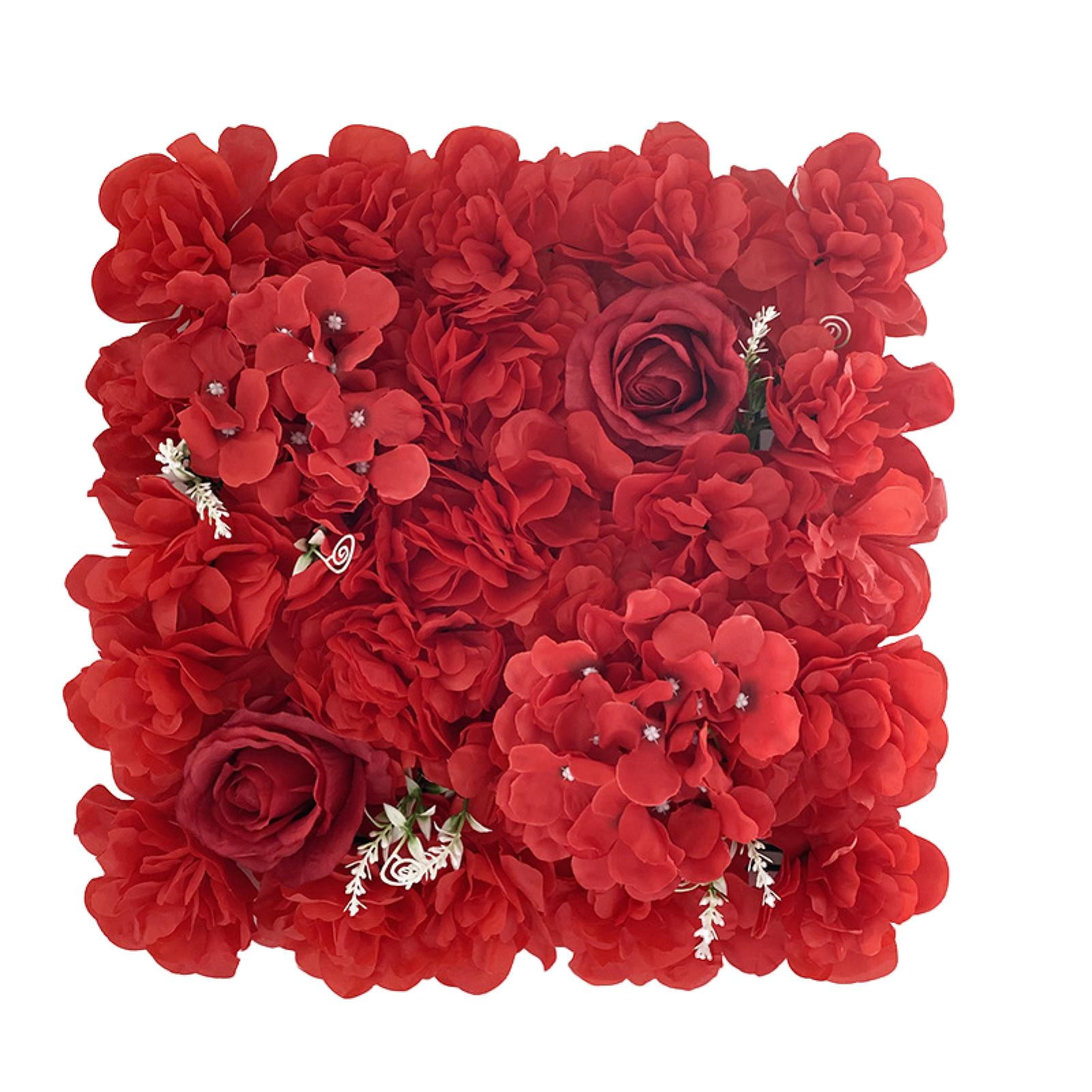 Mosey Artificial Rose Flower Wall Panel Wedding Bridal Baby Shower