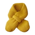 thumbnail image 1 of Mosey Baby Winter Scarf Knitted Thick Elastic Soft Solid Color Unisex Warm Cold Resistant Anti-shrink Neck Protection Children Neck Wrap, 1 of 8