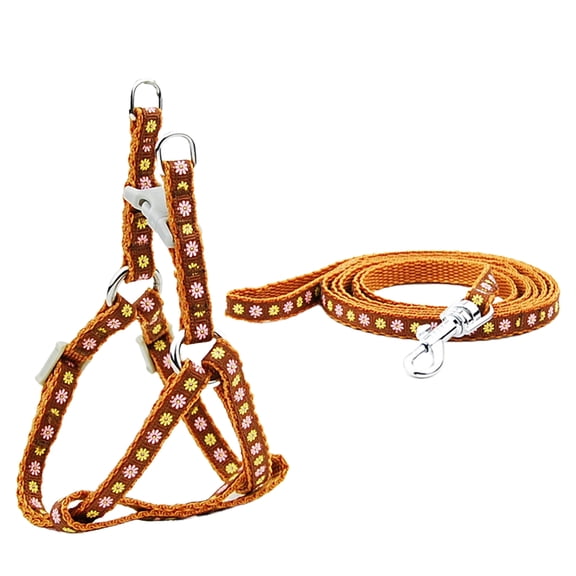 Mosey Beautiful Pet Harness Delicate Stitching for Walking Wear Resistant