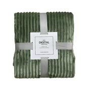 Mosey Blanket Washable  Anti-shedding Yoga Blanket All Season Durable for Family