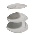 thumbnail image 1 of Mosey Cake Stand 3-Tier Folding Cupcake Stand Reusable Space-Saving Pastry Serving Tray for Home Wedding Party, 1 of 7