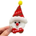 thumbnail image 1 of Mosey Cute Glitter New Year Christmas Brooch Snowman Santa Claus Christmas Tree Star Shape Pin Clothing Scarf Badge Outfit Accessories, 1 of 7