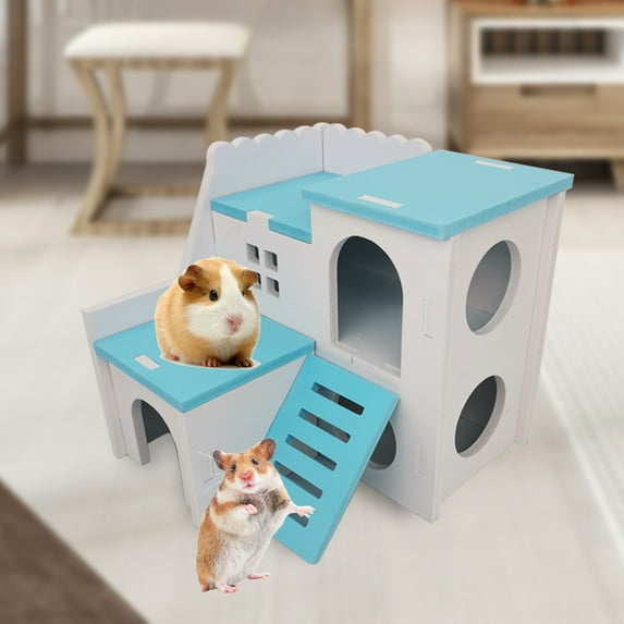 Mosey Decorative Hamster Hideout House Creative Small Animal Supplies Entertainment Venues
