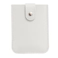 thumbnail image 1 of Mosey Faux Leather Card Holder Large Capacity Pull-out 6 Slots Solid Color Button Slim Minimalist Portable Business Card Bank Card Driver License Organizer Storage Bag, 1 of 8