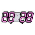 thumbnail image 1 of Mosey Glowing Night Mode Date Temperature Display Precise Digital Clock 3D LED Electronic Table Clock Wall Decor Household Supplies, 1 of 8