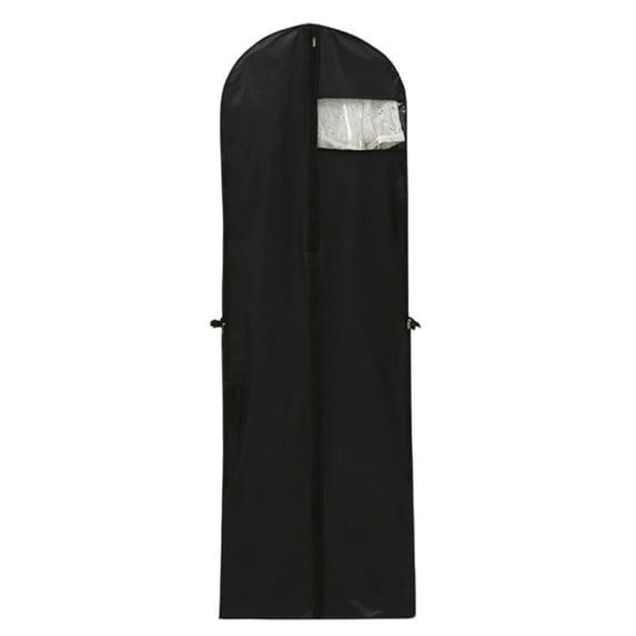 Mosey Hangable Wedding Dress Bag Durable Washable Breathable with Handle Zipper Closing Dust-proof Foldable Garment Cover