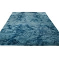 thumbnail image 1 of Mosey Long Plush Tie-Dye Area Rug Modern Star Soft Fluffy Non-slip Machine Washable Living Room Bedroom Kids Room Shaggy Floor Carpet, 1 of 8