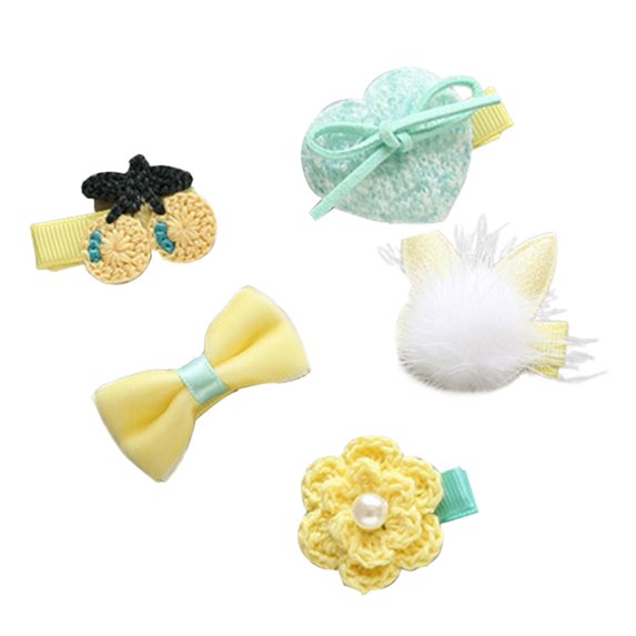 Mosey Lovely Pet Hair Pins Various Styles for Holiday Pet Hair Decoration