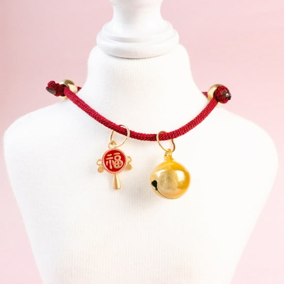 Mosey Nice-looking Pet Necklace Vibrant Color Pet Accessories Comfortable