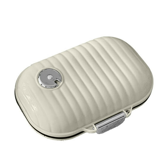 Mosey Pill Box Compact Portable Daily Pill Organizer Moisture-proof Dust-proof Pill Case for Office Travel