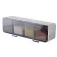 thumbnail image 1 of Mosey Seasoning Box with Lid Large Capacity Dustproof Waterproof Wall-Mounted Salt Pepper Box Spice Jar with Spoon Set, 1 of 7