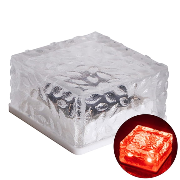 Mosey Solar Light Energy Saving Creative Novelty Decorative Solid Landscape IP65 Waterproof LED Solar Brick Landscape Lamp for Yard