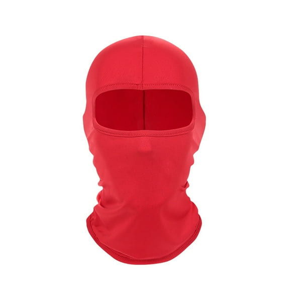 Mosey Solid Color Balaclava Ski Face Guard Outdoor Fishing Riding Cooling Neck Gaiter Full Head Windproof Sunscreen Headgear