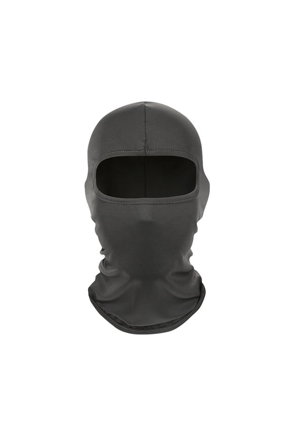 Solid Color Balaclava Ski Face Guard Outdoor Fishing Riding Cooling Neck Gaiter Full Head Windproof Sunscreen Headgear